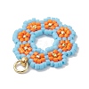 Handmade Seed Beads Pendants PALLOY-MZ00205-03-4