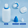 BENECREAT 6 Sets 6 Colors Plastic Empty Dropper Bottle for Liquid TOOL-BC0002-29-4