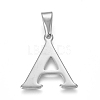 Non-Tarnish 304 Stainless Steel Pendants STAS-F106-95P-A-1