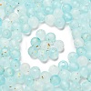 Frosted Transparent Acrylic Beads X1-OACR-F013-13G-1