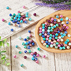 96Pcs 6 Styles Dyed Natural and Synthetic Imperial Jasper Dyed Beads G-TA0002-40-6