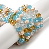 Glass Beads Strands EGLA-A034-M8mm-56-1