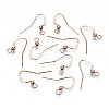 304 Stainless Steel Earring Hooks STAS-N092-104RG-NR-1