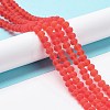 Transparent Glass Beads Strands EGLA-A044-T1mm-MD01-2