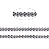 Tarnish Resistant 304 Stainless Steel Cobs Chains CHS-H019-01P-2