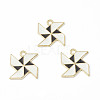 Alloy Enamel Pendants ENAM-G212-02G-01-3