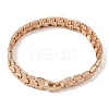 Brass Link Chain Bracelets for Women Men BJEW-P324-01E-KCG-1