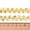Transparent Glass Beads Strands GLAA-T006-14D-4