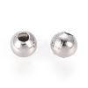 304 Stainless Steel Round Seamed Beads A-STAS-R032-2mm-2