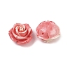 Synthetic Coral Dyed Carved Beads SHEL-Z003-03F-2