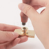 Wax Seal Brass Stamp Head AJEW-WH0215-005-4