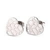 Non-Tarnish 304 Stainless Steel Stud Earring Findings STAS-I183-06B-P-2