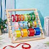 Wooden Ribbon Storage Rack ODIS-WH0086-127-5