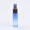 10ml Glass Gradient Color Refillable Spray Bottles MRMJ-WH0011-C06-10ml-1