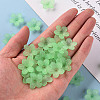 Frosted Acrylic Bead Caps MACR-S371-08A-733-5