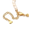 Heart Pendant Necklace for Girl Women NJEW-JN03682-02-5