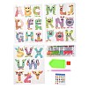 DIY Cartoon A~Z Letters Diamond Painting Stickers Kits For Kids DIY-O016-12-1