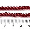 1 Strand Transparent Crackle Glass Round Beads Strands X-CCG-Q001-4mm-18-5
