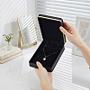Imitation Leather Pure Color Flip-open Gift Boxes CON-WH0095-238B-02-4