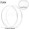 Acrylic Transparent Pressure Plate OACR-BC0001-03C-2
