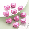 Opaque Acrylic European Beads MACR-S372-03B-26-6
