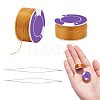 2 Rolls Special Coated Polyester Beading Threads OCOR-NB0002-06D-9