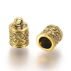 Tibetan Style Cord Ends TIBEP-LF10887YKG-AG-FF-1