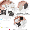 8Pcs 4 Style PVC Finger Ring Display Stands RDIS-GA0001-01-4