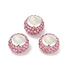 Alloy Rhinestone Clay Pave Beads ALRI-D300-03S-12-1