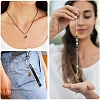 Natural Tiger Eye Pendants G-YW0003-01A-6