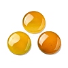 Natural Yellow Agate Cabochons G-E492-I-01-1