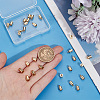 30Pcs 201 Stainless Steel Cord Ends STAS-UN0057-47-4
