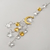 Glass & Alloy Hanging Suncatchers AJEW-WH0481-177K-2