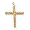 Brass Micro Pave Clear Cubic Zirconia Pendants CU-CBA9883-05I-G-1