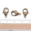 Antique Bronze Brass Lobster Claw Clasps X-KK-903-AB-NF-5