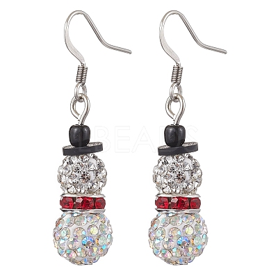 304 Stainless Steel Dangle Earrings EJEW-JE06064-04-1