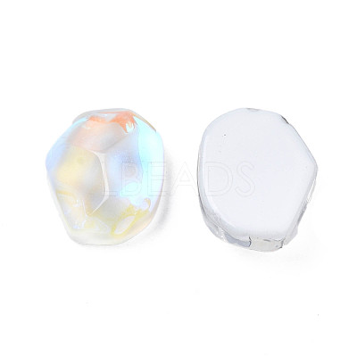Glass Rhinestone Cabochons MRMJ-N029-07-10-1