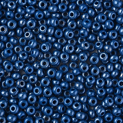 8/0 Czech Opaque Glass Seed Beads SEED-N004-003A-01-1