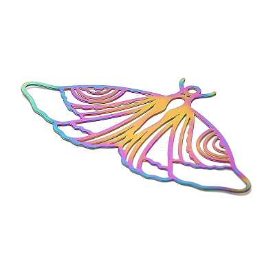 201 Stainless Steel Pendants STAS-B051-02RC-06-1