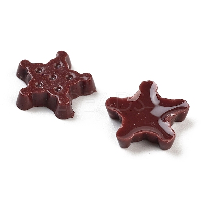 Luminous Resin Imitation Chocolate Decoden Cabochons RESI-K036-28C-02-1