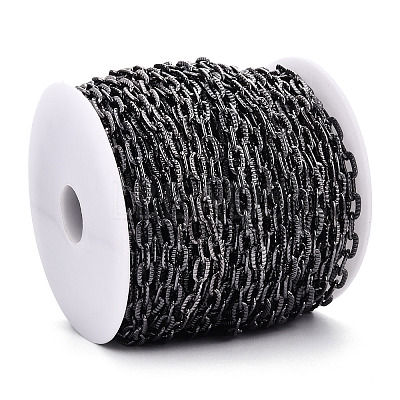 Aluminium Textured Cable Chains CHA-T001-38B-1