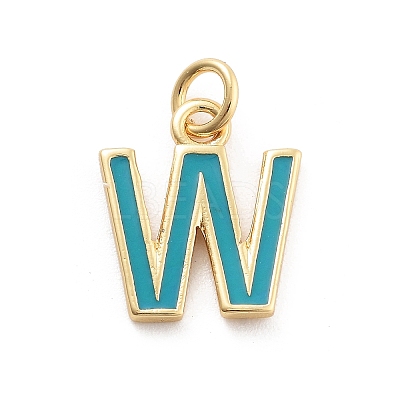 Rack Plating Brass Pendants KK-C065-03W-G-1