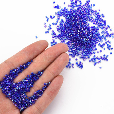 Glass Bugle Beads SEED-S032-10A-168-1