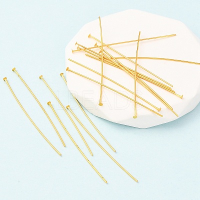 Brass Flat Head Pins X-HP5.0cmCY-G-1