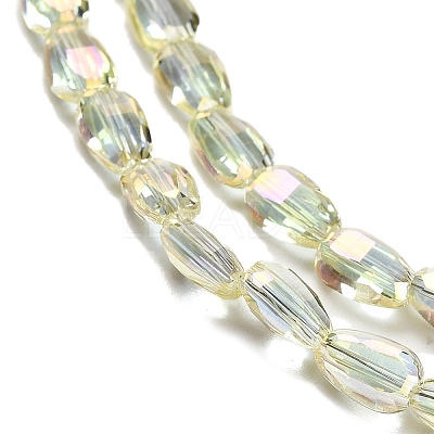 Electroplate Glass Beads Strands EGLA-P064-01B-FR01-1