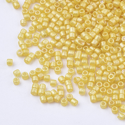 Pearlized Cylinder Seed Beads SEED-Q036-02A-E11-1