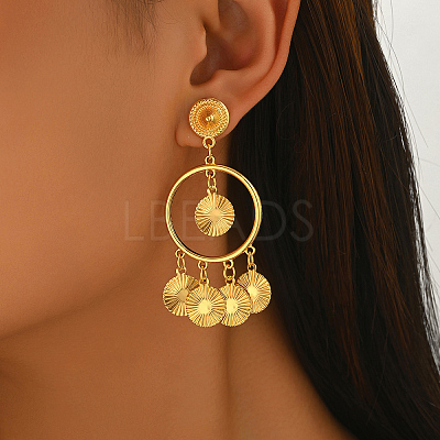 Vintage Alloy Chandelier Earrings RT8685-1