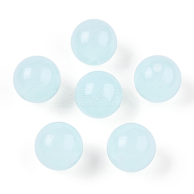 Opaque Acrylic Beads OACR-H038-09-04-1