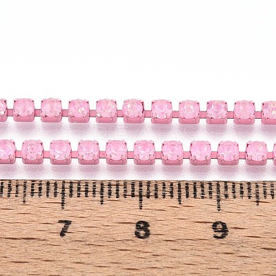 Iron Rhinestone Cup Chains CH-T006-05A-09-1