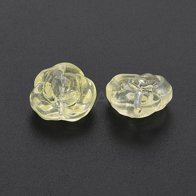 Transparent Baking Paint Glass Beads X-GLAA-S190-022-A09-1